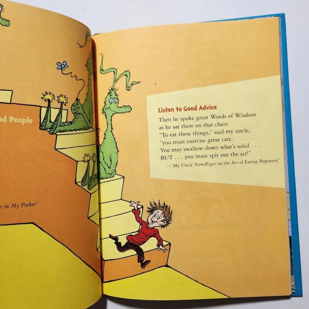 Dr. Seuss Rare Book Seuss-isms Guide to Life for Those Just Starting Out Baby